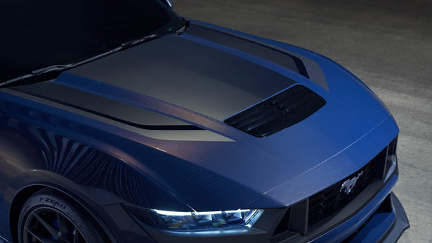 Mustang-Dark-Horse-from-top-Mystichrome-Color-shifting-Paint-From-Blue-to-Amber