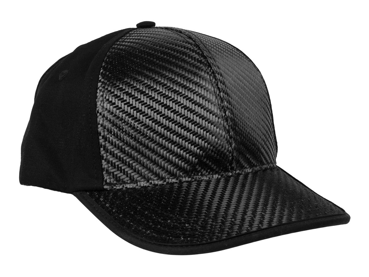 Carbon Fiber Baseball Hat With Black Cotton Twill Backing – Carbon ...