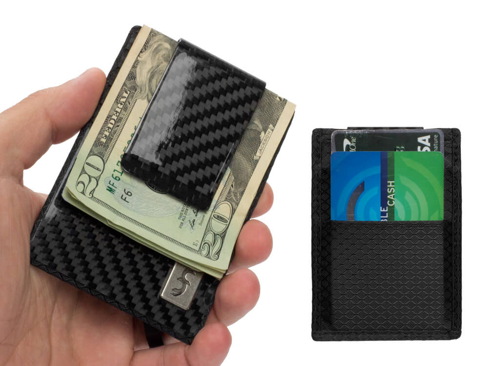 M-Clip Stainless Steel and Carbon Fiber Money Clip