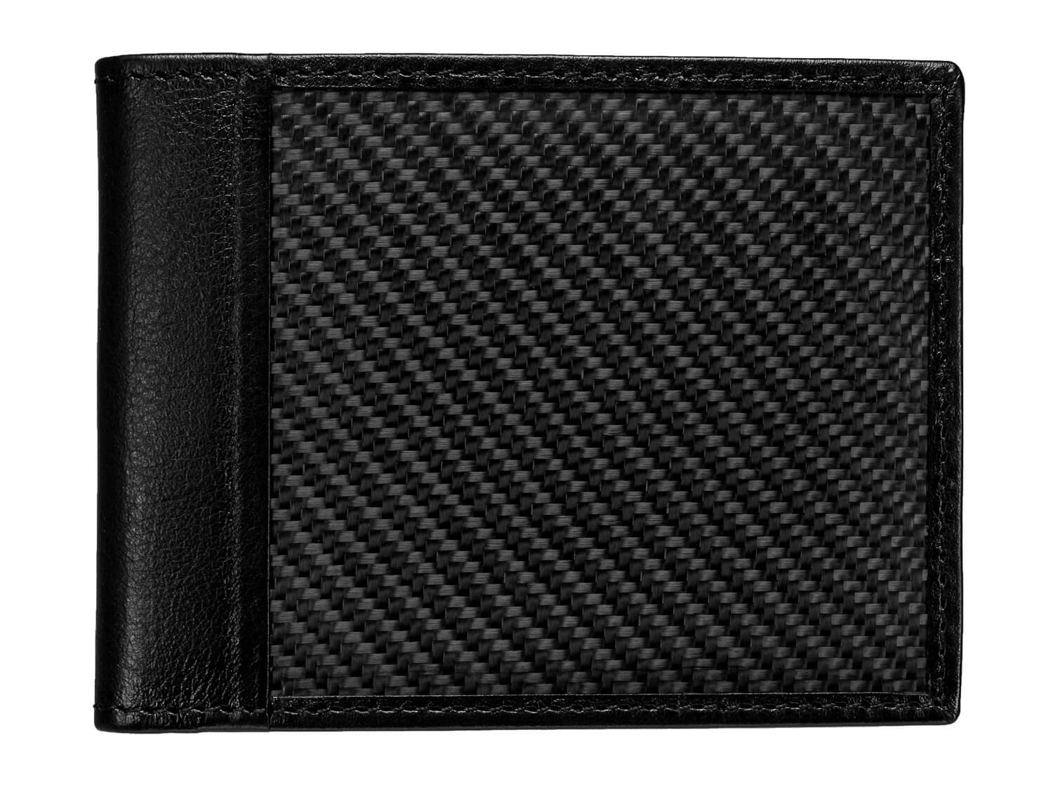 Buy wowobjects® Carbon Fiber Credit Card Holder with Metal Money Clip -  Slim Wallet Purse Card Holder for Men (Black) at Amazon.in