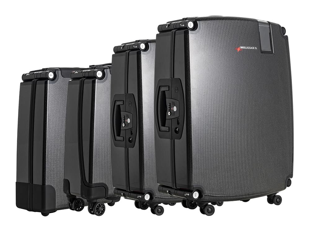 swiss luggage carbon fiber