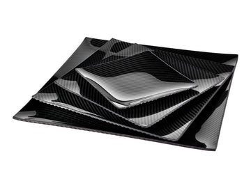 Dobreff Design Carbon Fiber Square Plate | 5 Fun Uses for Carbon Fiber Sheets | Decor and Interior Design