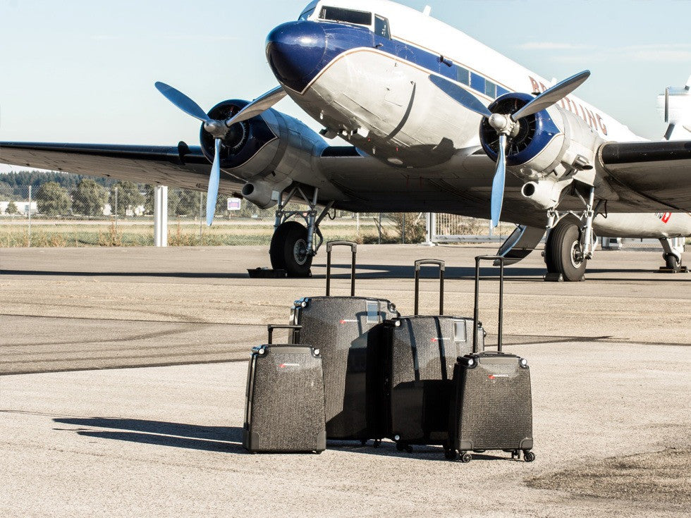 swiss luggage carbon fiber