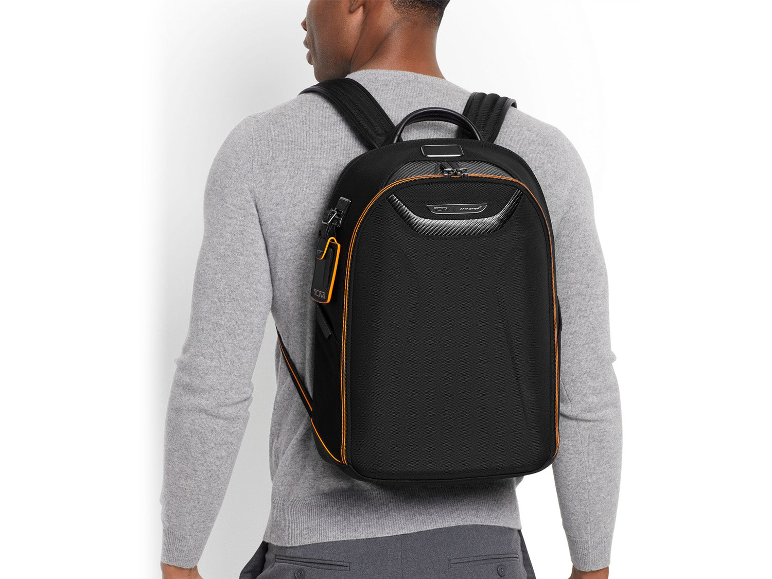 TUMI | McLaren M-Tech Carbon Fiber Soft Satchel – Carbon Fiber Gear