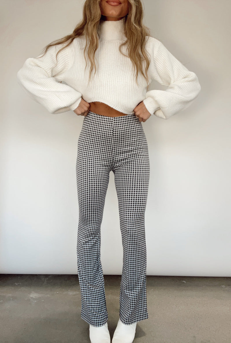 Black Gingham Pants – Lane 201