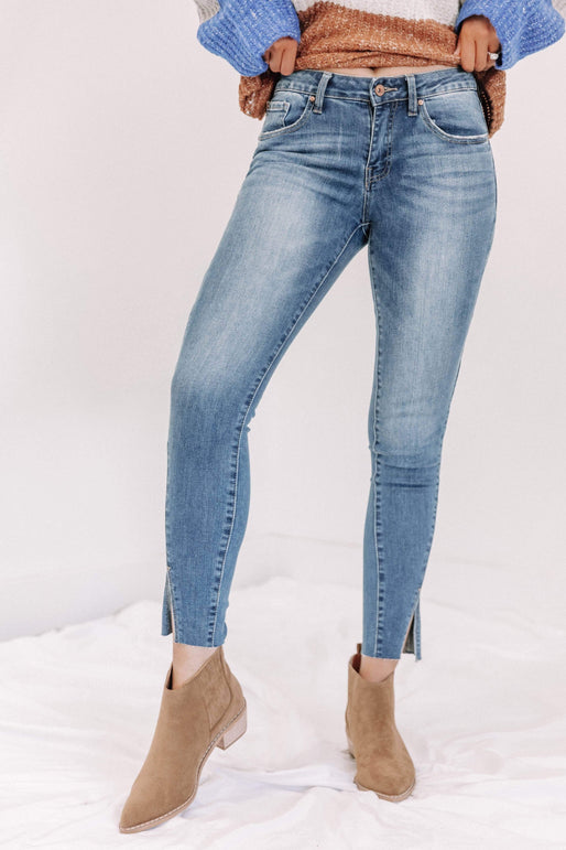 Pre-Order!] Dark Wash Seam Denim – Lane 201