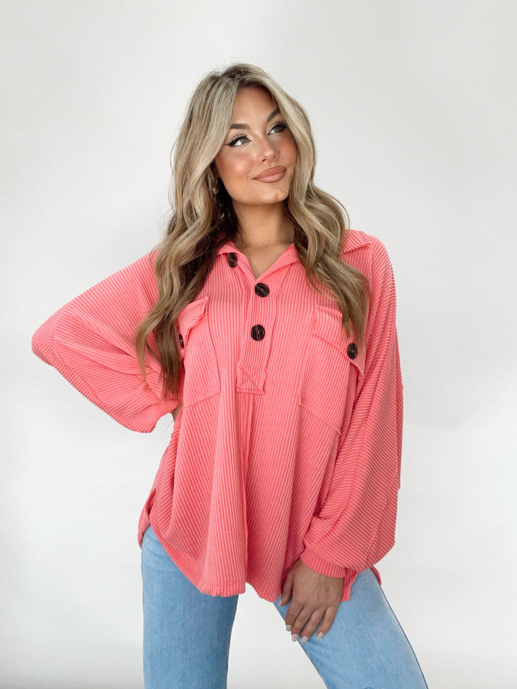 Pink Peplum Tank – Lane 201