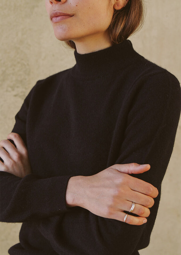 Cashmere Polo Neck