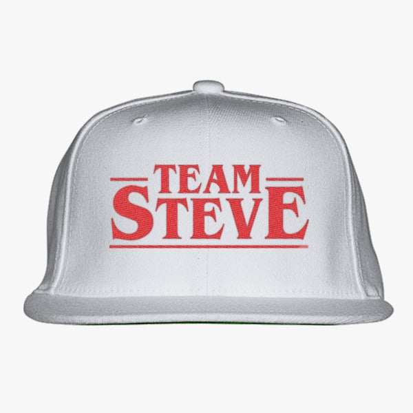 Team Steve St Steve Harrington Embroidered Snapback Hat - 