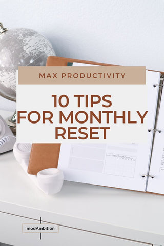 10 tips to reset your month