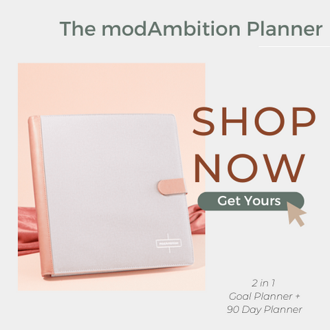 modAmbition goal planner makse life cultivate what matters