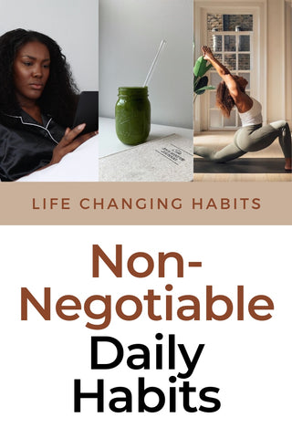 non negotiable habits