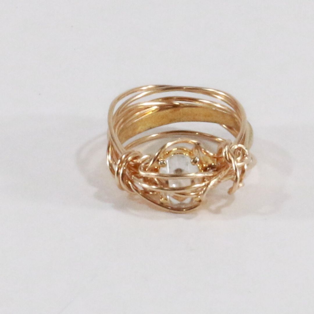 Niobium Wire Bundle Ring, Size 4 1/2 - Naturally Nickel-Free Artisan Jewelry