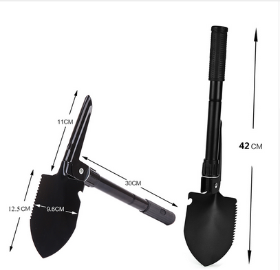 portable folding shovel