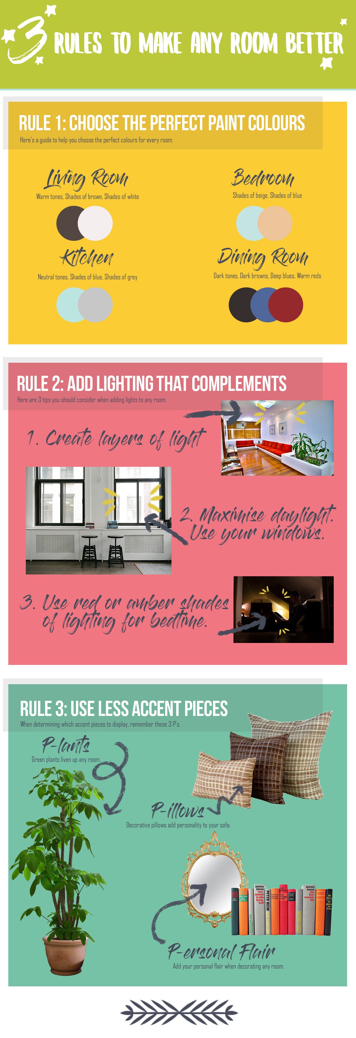 3 Rules to Make Any Room Better: An Infographic - Royal Essence ...