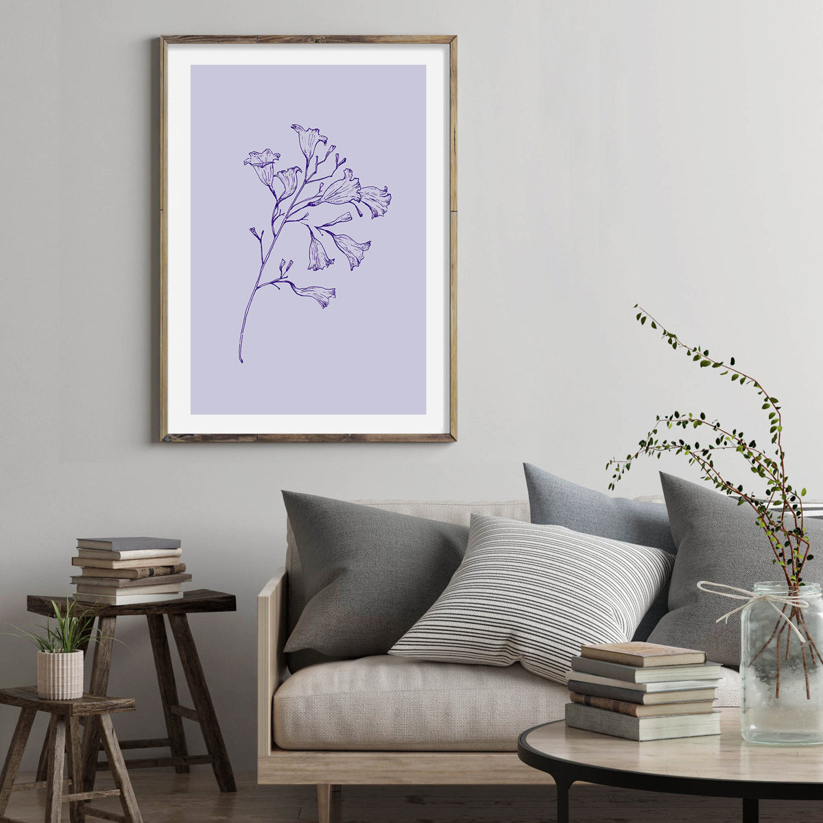 Jacaranda Season | Archival Botanical Art Print – Carmen Hui Art ...