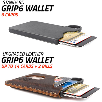 Metal Minimalist Wallet | 100% USA Made | GRIP6