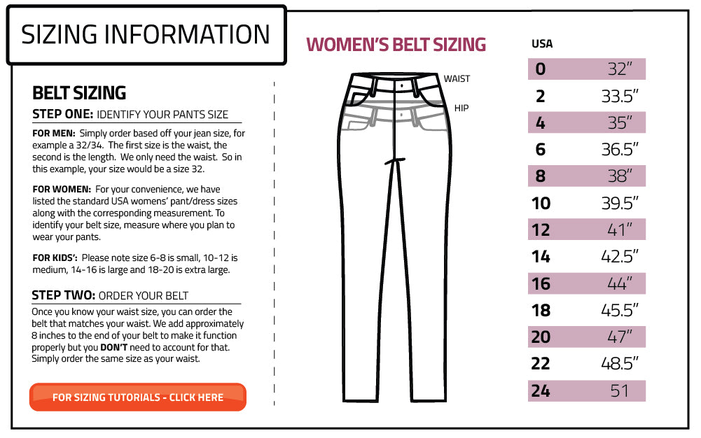 GRIP6 Belts | How to choose your size