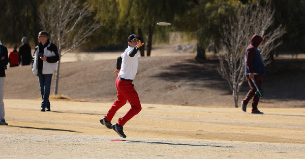 Disc golf has grown in popularity exponentially in recent years. Pictured is a player throwing a disc. 