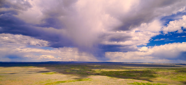 A storm broils on the prairie. Image from GRIP6. 