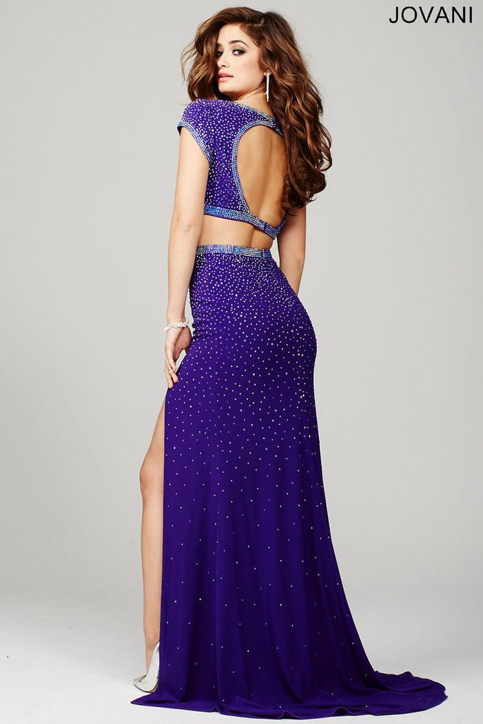 jovani purple dress