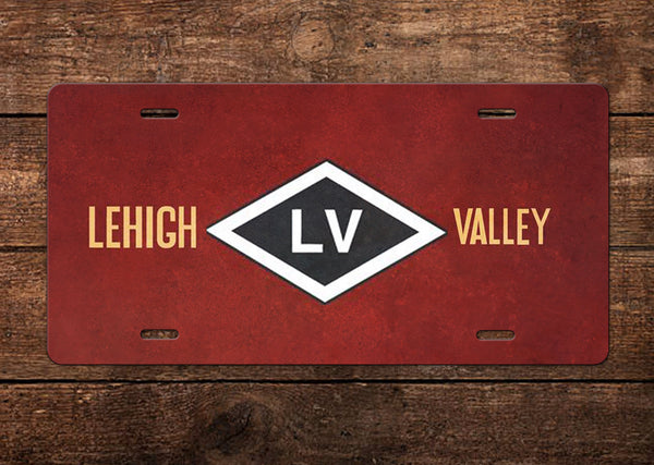 Lehigh Valley Logo License Plate