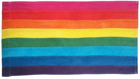 Gilbert Baker Original 8 Color Rainbow Flag