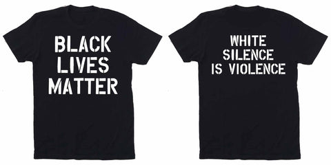 black lives matter white silence is violence