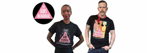 AIDS Memorial Instagram t-shirts