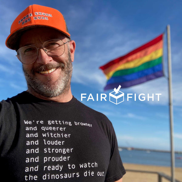 adam singer browner witchier t-shirt supporting fair fight