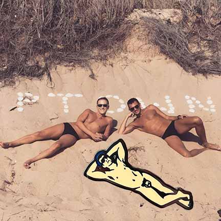 ptown beach trevor wayne nude dude 6 pin