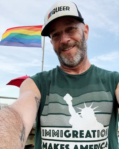 RAICES t-shirt immigration makes america 