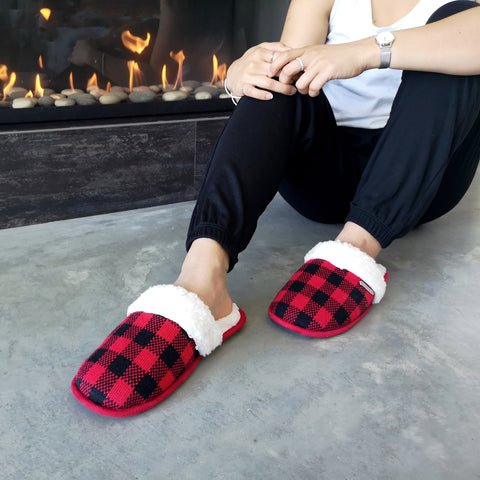 lumberjack slippers