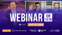 2024 Live Webinar CE