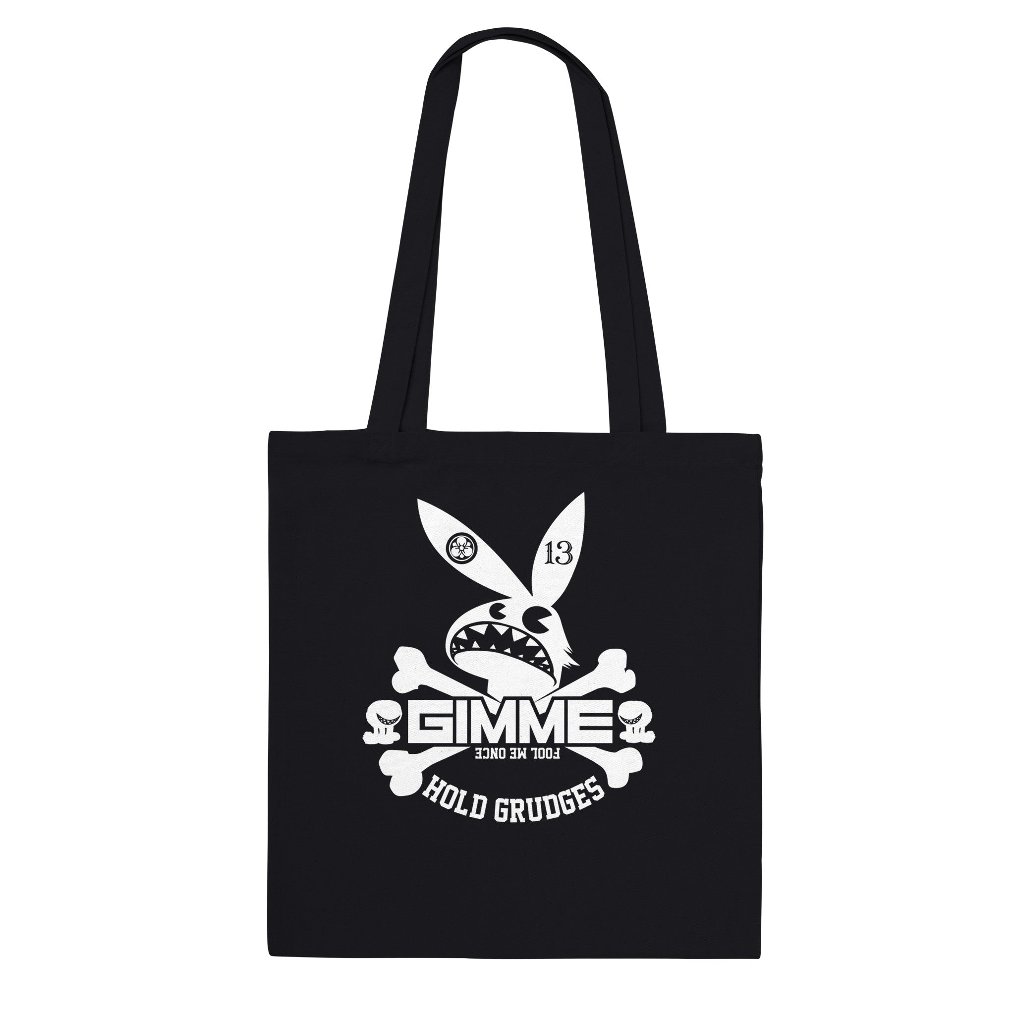 Hold Grudges Premium Tote Bag - Black