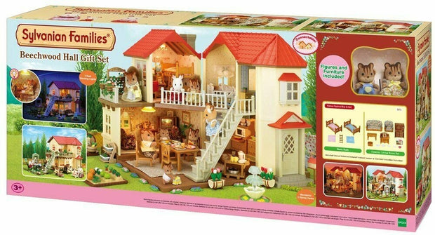 sylvanian families hillcrest home gift set