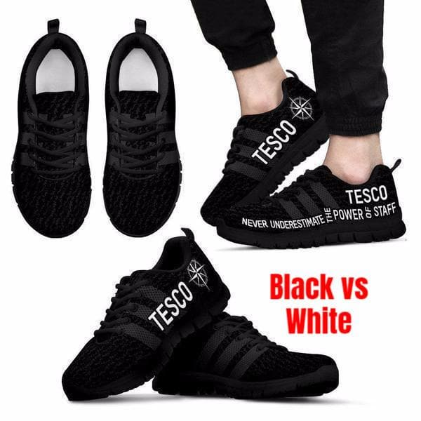 tesco white shoes