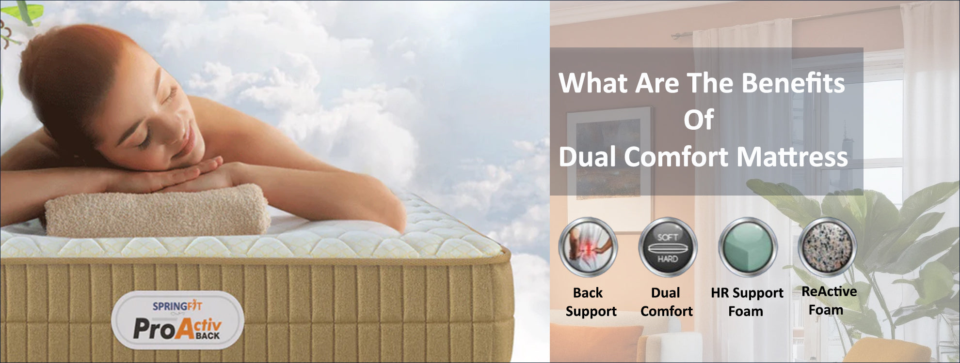 Benefits of Dual Comfort Mattress