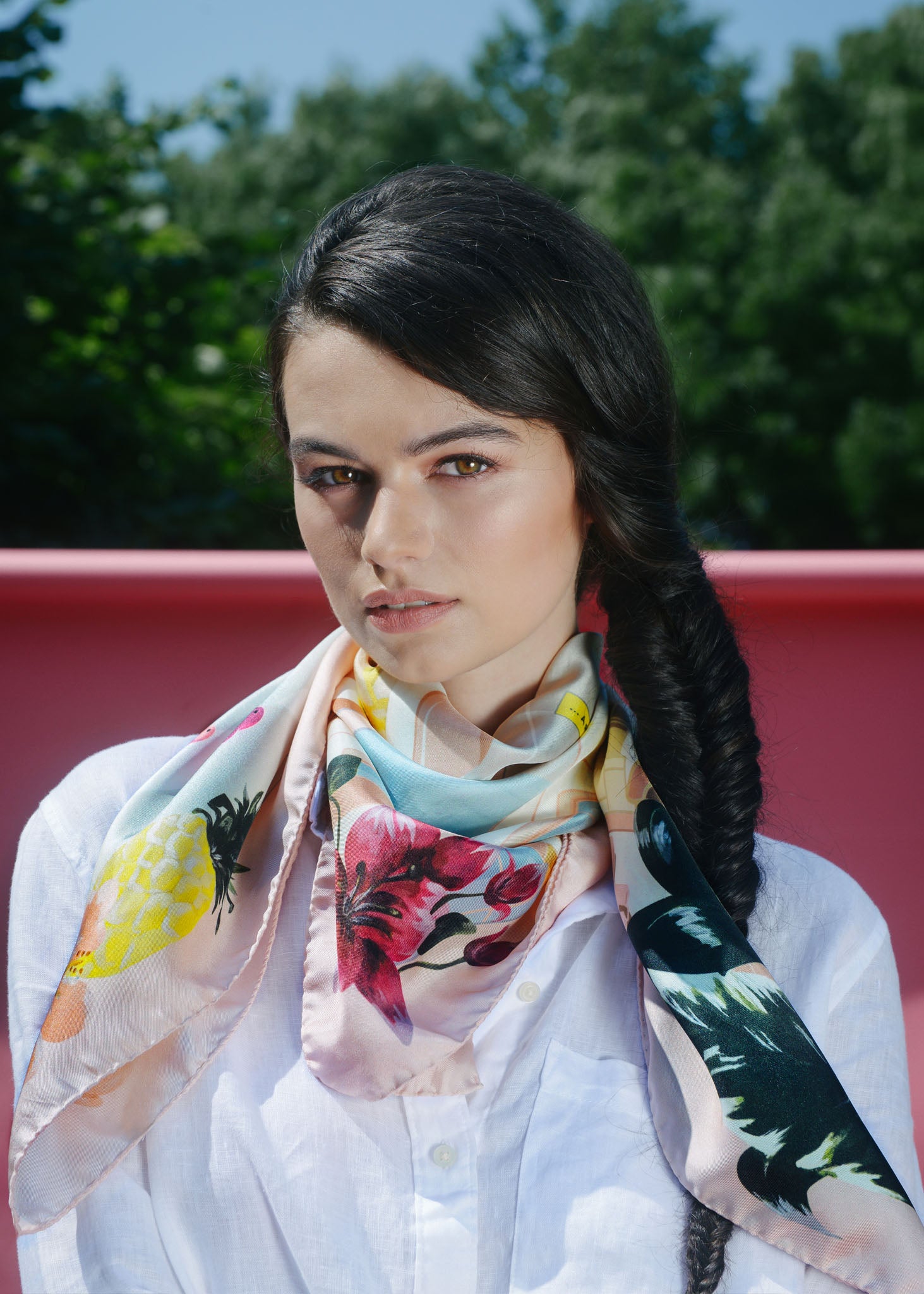 A Fine-Apple Scarf | Karine Assaf