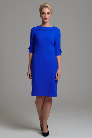 libra royal blue dress
