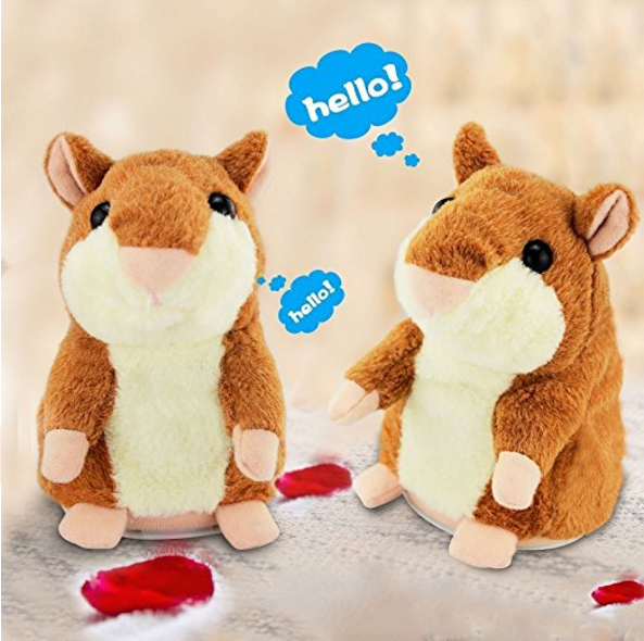 talk back hamster plush toy