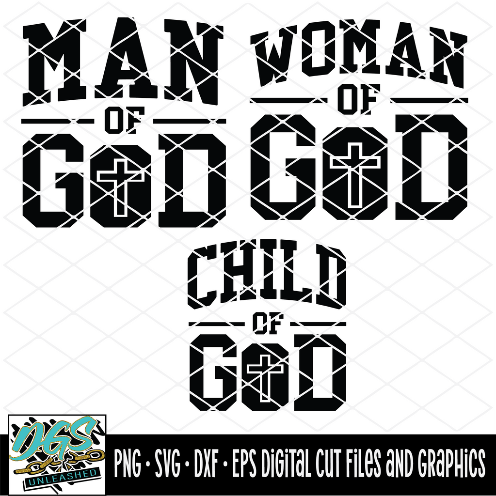 Family Of God Svg Dxf Png And Eps Cricut Silhouette Instant Digital Da Goodie Shop Unleashed