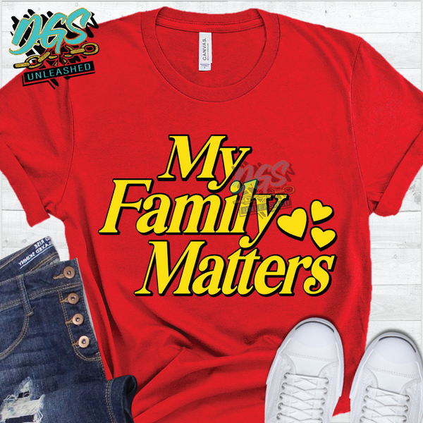 Download My Family Matters SVG, DXF, PNG, and EPS Cricut-Silhouette ...