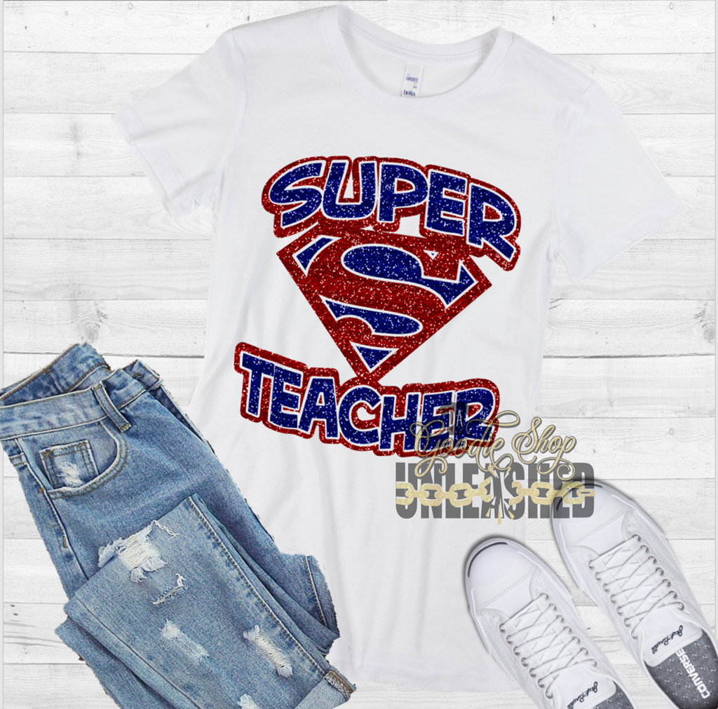 Download Super Teacher Svg Dxf Eps And Png Graphic Design Cut File Da Goodie Shop Unleashed