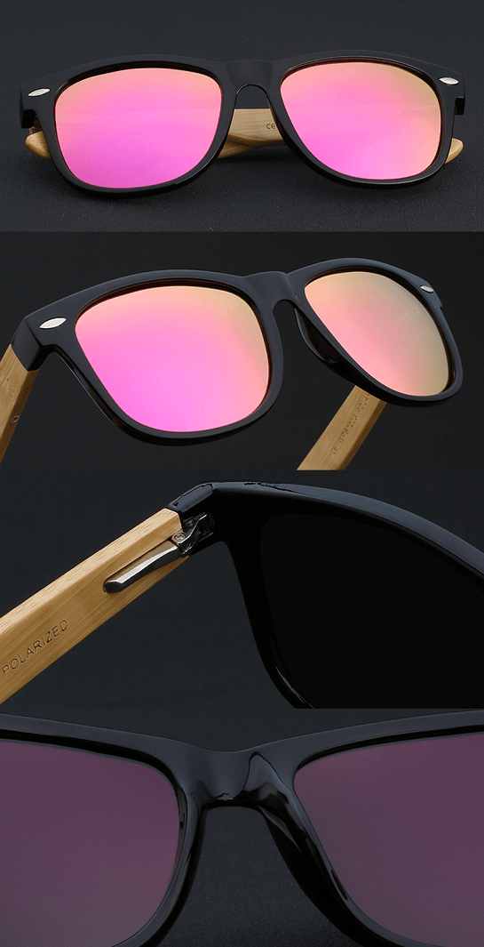 bamboo polarised sunglasses 