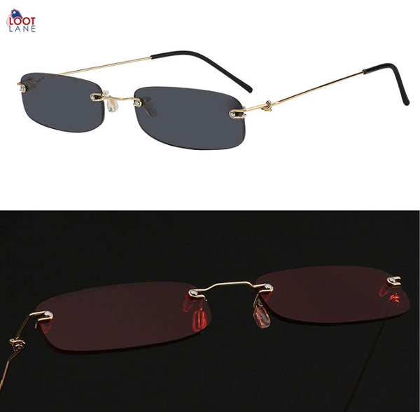 Rimless Fashion Sunglasses – Loot Lane