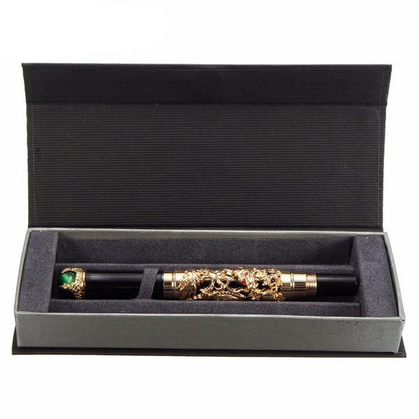 Golden Dragon Fountain Pen – Loot Lane