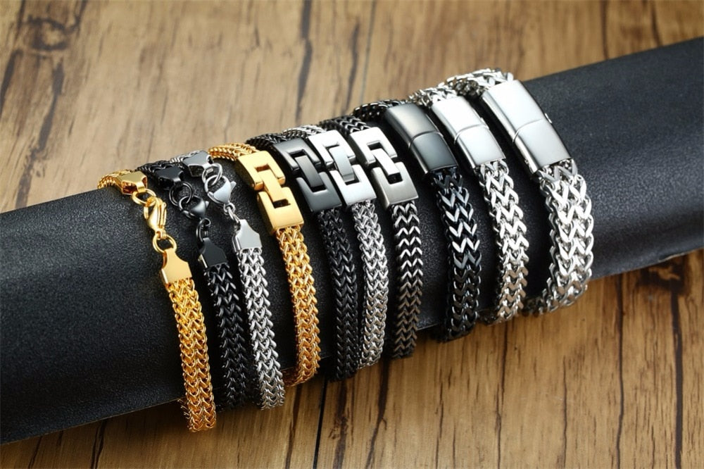 Mens Foxtail Chain Bracelet – Loot Lane