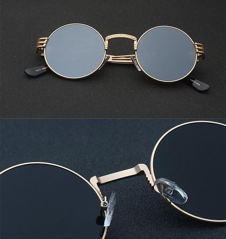 Round Steampunk Sunglasses – Loot Lane