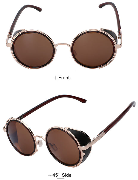 Steampunk Sunglasses with Side Shields – Loot Lane